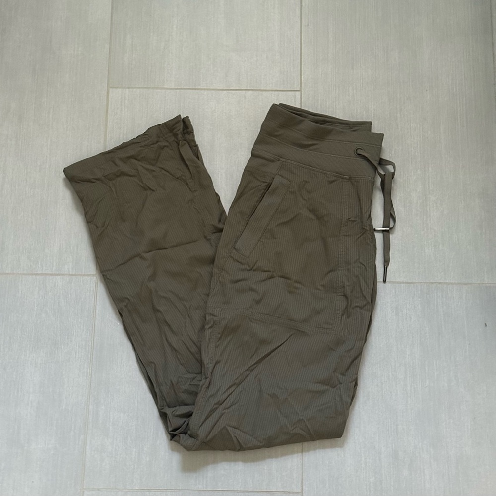 Lululemon Athletica Olive Track Pants